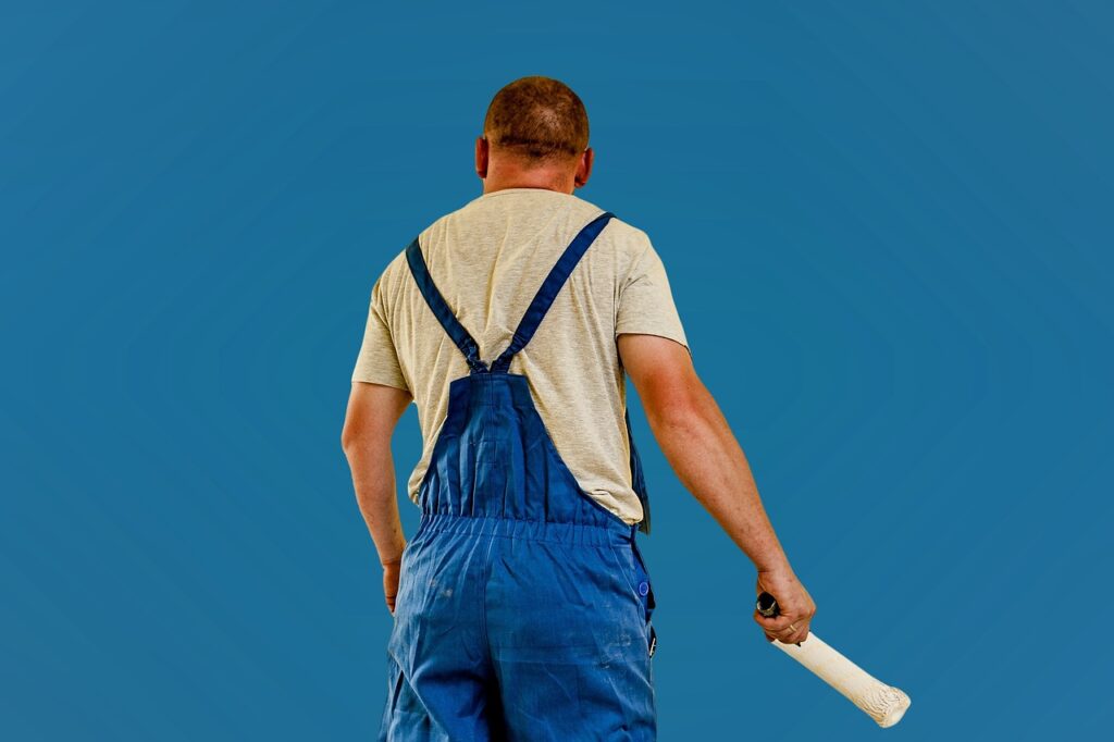 painter, house painter, wall, handyman, upholsterers, renovate, housebuilding, renovation, paint, to paint, to brush, painting, job, white, ink roller, role, painter, painter, painter, painter, painter, house painter, handyman, handyman, renovation